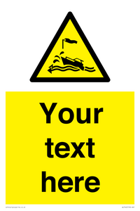 Custom Warning wind over tide conditions